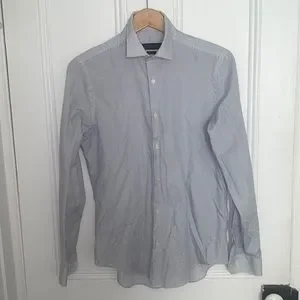 ★ZARA★ EASY CARE TEXTURED SHIRT EASY CARE TEXTURED SHIRT - Light sky blue | ZARA United States